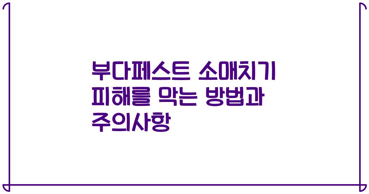 부다페스트 소매치기 피해를 막는 방법과 주의사항